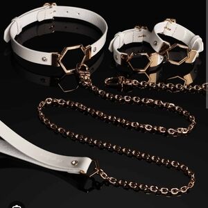 Honey Birdette Madeline ivory cuffs